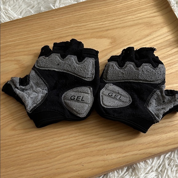 CASTELLI Black Cycling Gloves, fingerless, gel palm - Picture 5 of 8